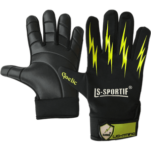 Football Glove - LS Lightning - Black Lime