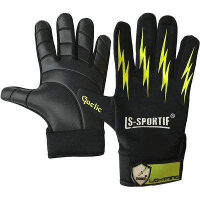 Football Glove - LS Lightning - Black Lime